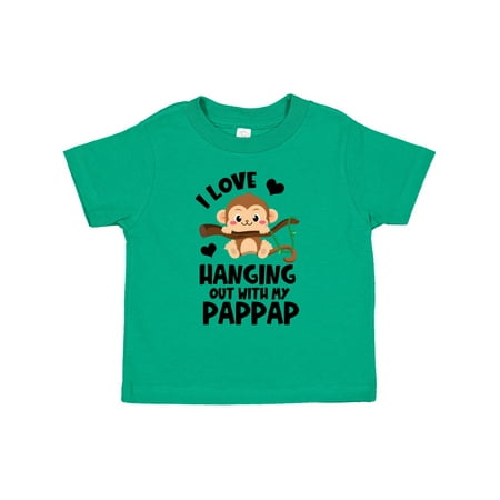 Inktastic Monkey I Love Hanging out with My Pappap Gift Toddler Boy or Toddler Girl T-Shirt
Inktastic Monkey I Love Hanging out with My Pappap Gift Toddler Boy or Toddler Girl T-Shirt