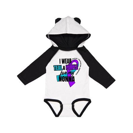 Inktastic Suicide Prevention I Wear Teal and Purple for My Nonna Gift Baby Boy or Baby Girl Long Sleeve Bodysuit
Inktastic Suicide Prevention I Wear Teal and Purple for My Nonna Gift Baby Boy or Baby Girl Long Sleeve Bodysuit