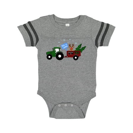 Inktastic Plaid Christmas Tractor With Cute Reindeer Gift Baby Boy or Baby Girl Bodysuit
Inktastic Plaid Christmas Tractor With Cute Reindeer Gift Baby Boy or Baby Girl Bodysuit