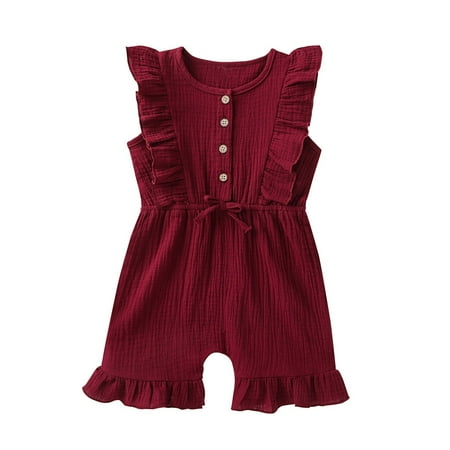 Unisex Child Onesies Cotton Playsuit Toddler Romper Jumpsuit Ruffle Baby Bow Linen Outfits Kids Romper Jumpsuit
Unisex Child Onesies Cotton Playsuit Toddler Romper Jumpsuit Ruffle Baby Bow Linen Outfits Kids Romper Jumpsuit