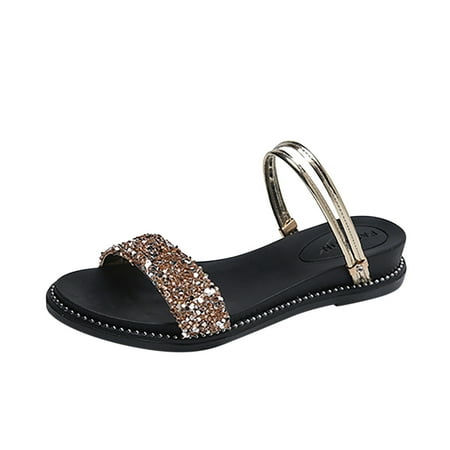 Hinvhai Womens Summer Shoes Clearance Summer Ladies Shoes Casual Women s Sandals Roman Beach Sandals Rose Gold 9(42)
Hinvhai Womens Summer Shoes Clearance Summer Ladies Shoes Casual Women s Sandals Roman Beach Sandals Rose Gold 9(42)