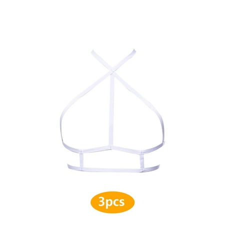 3pcs Cage Bras Gothic style Valentine Gift Material Cupless Assorted Colors Romantic Air Underwear Passionate Harness Bra
3pcs Cage Bras Gothic style Valentine Gift Material Cupless Assorted Colors Romantic Air Underwear Passionate Harness Bra