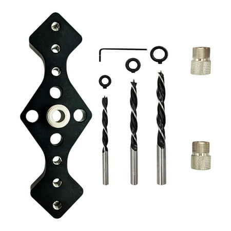 Portable Woodworking Straight Hole Opener Right Angle Hole for Vertical Dowel Dowel Jig Guide Accessory Black
Portable Woodworking Straight Hole Opener Right Angle Hole for Vertical Dowel Dowel Jig Guide Accessory Black