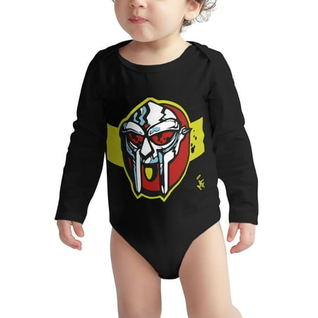 MF-Doom s Baby Boy Girl Long Sleeve Bodysuit Snap Closure Black 6 Months
MF-Doom s Baby Boy Girl Long Sleeve Bodysuit Snap Closure Black 6 Months