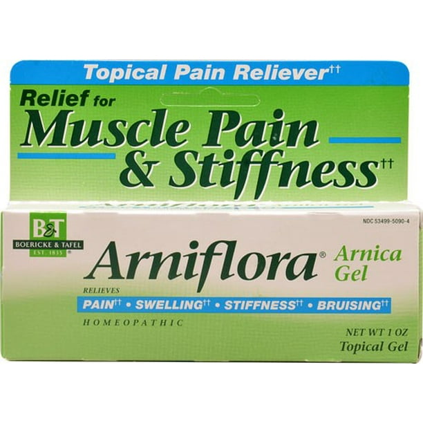 Boericke and Tafel Arniflora Arnica Gel - 1 oz Homeopathic Skin Care