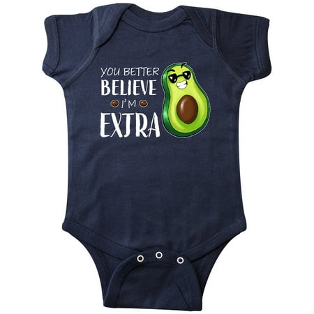 Inktastic You Better Believe I m Extra Funny Avocado Gift Baby Boy or Baby Girl Bodysuit
Inktastic You Better Believe I m Extra Funny Avocado Gift Baby Boy or Baby Girl Bodysuit