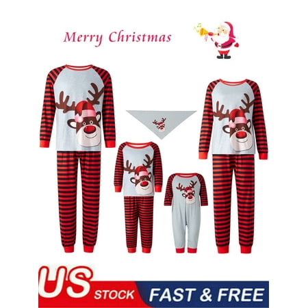 Christmas Family Matching Clothes Outfits for Couples Dog Owner Long Sleeve T-Shirt Casual Trouser Pant Set Xmas Party
Christmas Family Matching Clothes Outfits for Couples Dog Owner Long Sleeve T-Shirt Casual Trouser Pant Set Xmas Party