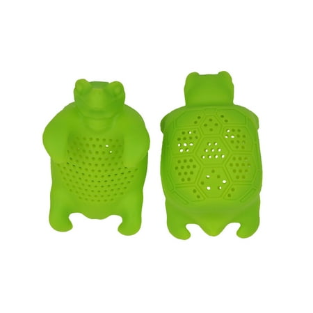 FRCOLOR Silicone Turtle Tea Infuser Tea Loose Leaf Tea Strainer Filter Diffuser Kitchen Tools Gadgets (Green)
FRCOLOR Silicone Turtle Tea Infuser Tea Loose Leaf Tea Strainer Filter Diffuser Kitchen Tools Gadgets (Green)