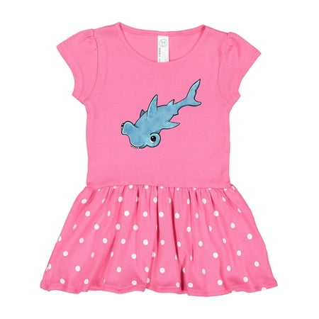 Inktastic Cute Hammerhead Shark Gift Toddler Girl Dress