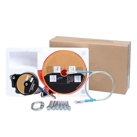 Fovolat High-rise Escape Rope Set High-rise Escape Descender Set Steel Core Household Lifeline Escape Rope Ideal for Hotels Shopping Malls Homes brightly
Fovolat High-rise Escape Rope Set High-rise Escape Descender Set Steel Core Household Lifeline Escape Rope Ideal for Hotels Shopping Malls Homes brightly