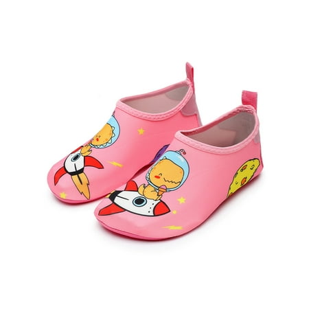Gomelly Kids Beach Shoe Surfing Aqua Socks Quick Dry Water Shoes Comfort Flats Summer Exercise Barefoot Rocket Cat Pink 11.5C
Gomelly Kids Beach Shoe Surfing Aqua Socks Quick Dry Water Shoes Comfort Flats Summer Exercise Barefoot Rocket Cat Pink 11.5C