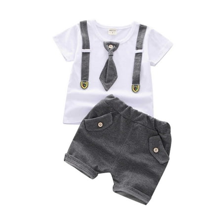 Toddler Outfits Sets Summer Baby Boys Patchwork Short Sleeve Tops Striped 2Pcs Kids Clothes Suit
Toddler Outfits Sets Summer Baby Boys Patchwork Short Sleeve Tops Striped 2Pcs Kids Clothes Suit