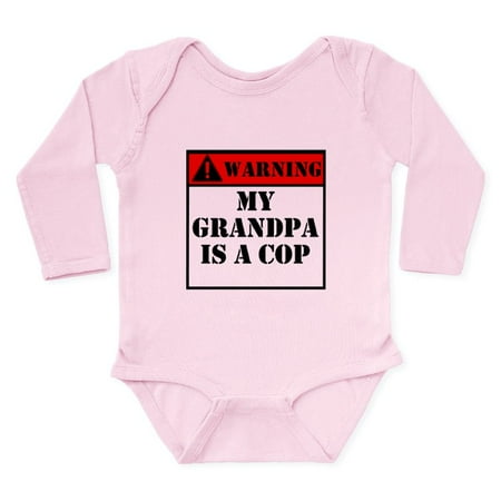 CafePress - Warning My Grandpa Is A Cop Body Suit - Long Sleeve Infant Bodysuit
CafePress - Warning My Grandpa Is A Cop Body Suit - Long Sleeve Infant Bodysuit