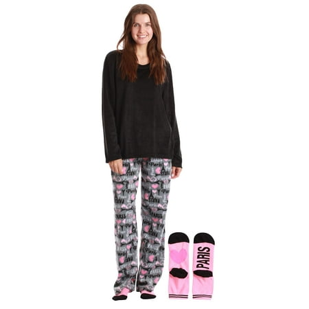 Just Love Ultra-Soft Women’s Pajama Pant Set - Nightgown with Matching Socks (Paris Love Small)
Just Love Ultra-Soft Women’s Pajama Pant Set - Nightgown with Matching Socks (Paris Love Small)