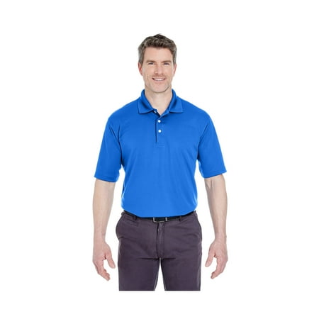 UltraClub Men's Cool & Dry Stain-Release Polo Shirt, Style 8445
