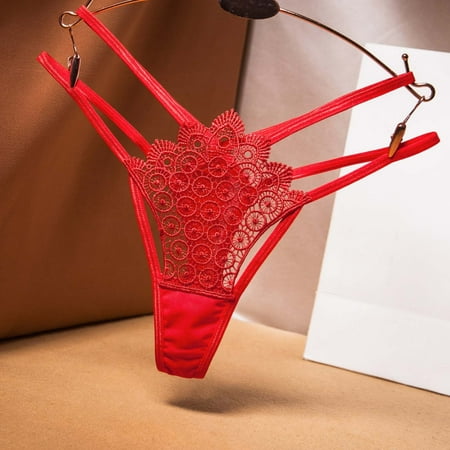 Uorcsa Soft Stretch Embroidered Hollow Out Cross Thong Lace Low Waist Thin Women Underpants Red
Uorcsa Soft Stretch Embroidered Hollow Out Cross Thong Lace Low Waist Thin Women Underpants Red