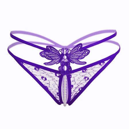 Womens Underwear Fashion Embroidery Flower Pearl Transparent Gauze Low Waist G-string Pants Panties Thong
Womens Underwear Fashion Embroidery Flower Pearl Transparent Gauze Low Waist G-string Pants Panties Thong