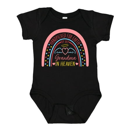 Inktastic Handpicked for Earth by My Grandma in Heaven- Rainbow Gift Baby Boy or Baby Girl Bodysuit
Inktastic Handpicked for Earth by My Grandma in Heaven- Rainbow Gift Baby Boy or Baby Girl Bodysuit