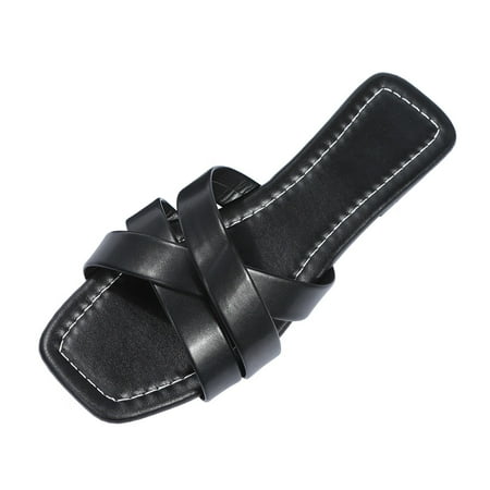GNEIKDEING Leisure Roman Style Women s Solid Color Summer Non Slip Slip On Flat Beach Open Toe Breathable Sandals Flip Flops Shoes Slippers Gift on Clearance
GNEIKDEING Leisure Roman Style Women s Solid Color Summer Non Slip Slip On Flat Beach Open Toe Breathable Sandals Flip Flops Shoes Slippers Gift on Clearance