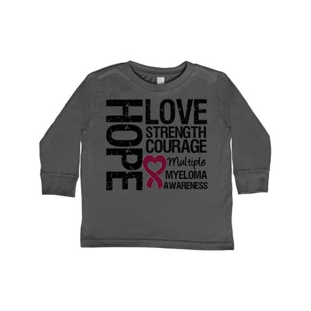 Inktastic Multiple Myeloma Hope Love Strength Gift Toddler Boy or Toddler Girl Long Sleeve T-Shirt
Inktastic Multiple Myeloma Hope Love Strength Gift Toddler Boy or Toddler Girl Long Sleeve T-Shirt