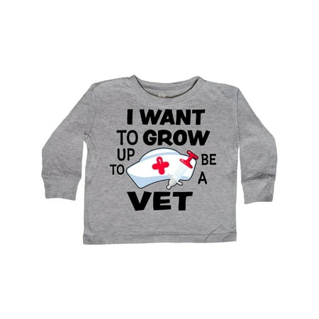 Inktastic I Want To Grow up To Be a Vet Gift Toddler Boy or Toddler Girl Long Sleeve T-Shirt
Inktastic I Want To Grow up To Be a Vet Gift Toddler Boy or Toddler Girl Long Sleeve T-Shirt