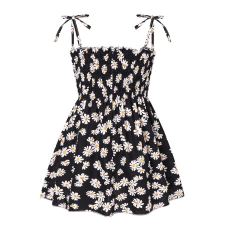 DNDKILG Baby Toddler Girl Floral Sleeveless Dresses Square Neck Dress Summer Sundress Black 1Y-6T 90
DNDKILG Baby Toddler Girl Floral Sleeveless Dresses Square Neck Dress Summer Sundress Black 1Y-6T 90