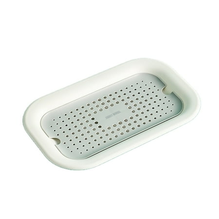 SSBSM Double-layer Drain Fruit Plate Anti-skid PP Stable Base Drain Board Kitchen Utensil