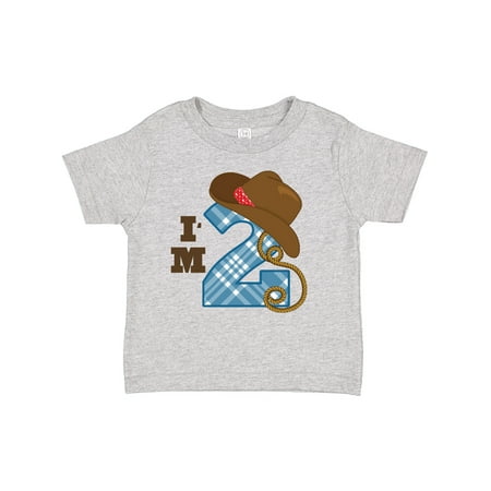 Inktastic 2nd Birthday Cowboy I m 2 Two Year Old Gift Toddler Boy or Toddler Girl T-Shirt
Inktastic 2nd Birthday Cowboy I m 2 Two Year Old Gift Toddler Boy or Toddler Girl T-Shirt