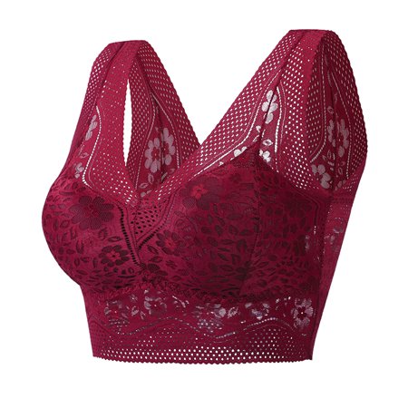 MPWEGNP Women Seamless Wide Shoulder Ice Silk Bra Unwired Lingerie Lace Floral Bra Padded Slim Fit Bra
MPWEGNP Women Seamless Wide Shoulder Ice Silk Bra Unwired Lingerie Lace Floral Bra Padded Slim Fit Bra