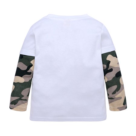 Infant Toddler Baby Boys Girls Cartoon Dinosaur Camouflage Tops T-shirt Clothes
Infant Toddler Baby Boys Girls Cartoon Dinosaur Camouflage Tops T-shirt Clothes