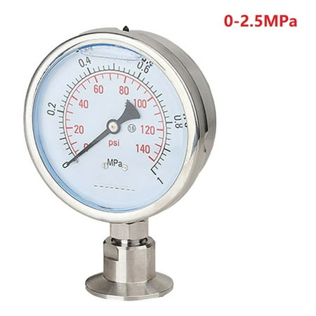 Sanitary Diaphragm Pressure Gauge 304Stainless Steel Vibration Clamp Type 50.5mm
Sanitary Diaphragm Pressure Gauge 304Stainless Steel Vibration Clamp Type 50.5mm
