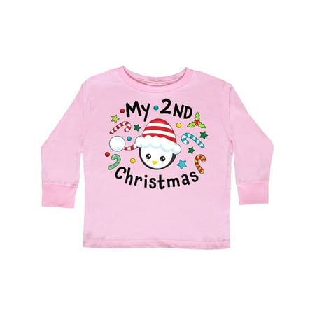 Inktastic My 2nd Christmas Cute Penguin with Candy Canes Gift Toddler Boy or Toddler Girl Long Sleeve T-Shirt
Inktastic My 2nd Christmas Cute Penguin with Candy Canes Gift Toddler Boy or Toddler Girl Long Sleeve T-Shirt