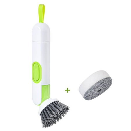 Dishwashing Brush With Soap Dispenser Kitchen Dishwashing Brush With Replaceable Head Dishwashing Stick For Cleaning Dishes And Pans
Dishwashing Brush With Soap Dispenser Kitchen Dishwashing Brush With Replaceable Head Dishwashing Stick For Cleaning Dishes And Pans