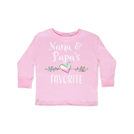 Inktastic Nana and Papas Favorite- Heart Grandchild Gift Toddler Boy or Toddler Girl Long Sleeve T-Shirt
Inktastic Nana and Papas Favorite- Heart Grandchild Gift Toddler Boy or Toddler Girl Long Sleeve T-Shirt