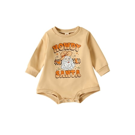 JBEELATE Infant Baby Autumn Christmas Jumpsuit Cartoon Santa Claus Letter Print Long Sleeve Round Neck Romper for Boys Girls
JBEELATE Infant Baby Autumn Christmas Jumpsuit Cartoon Santa Claus Letter Print Long Sleeve Round Neck Romper for Boys Girls