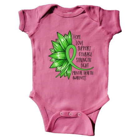Inktastic Mental Health Awareness Green Sunflower Ribbon Gift Baby Boy or Baby Girl Bodysuit
Inktastic Mental Health Awareness Green Sunflower Ribbon Gift Baby Boy or Baby Girl Bodysuit