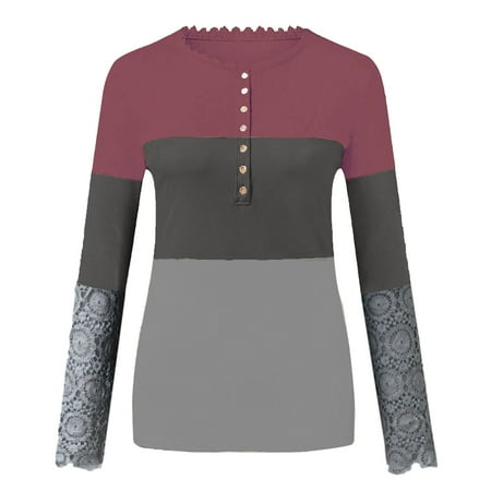 KaLI_store Long Sleeve Shirts For Women Under Scrubs Womens Long Sleeve Tops Casual Crewneck Tunic Sweatshirts for Legings
KaLI_store Long Sleeve Shirts For Women Under Scrubs Womens Long Sleeve Tops Casual Crewneck Tunic Sweatshirts for Legings