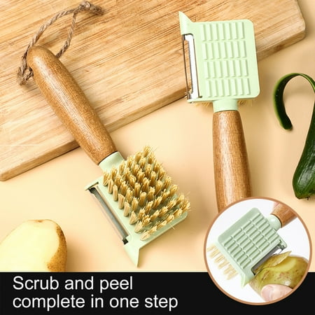 GYMNASTIKA Peeler Cutting Long Handle Convenient Efficiently Prepare Food Potato Peeling Cleaning Brush
GYMNASTIKA Peeler Cutting Long Handle Convenient Efficiently Prepare Food Potato Peeling Cleaning Brush