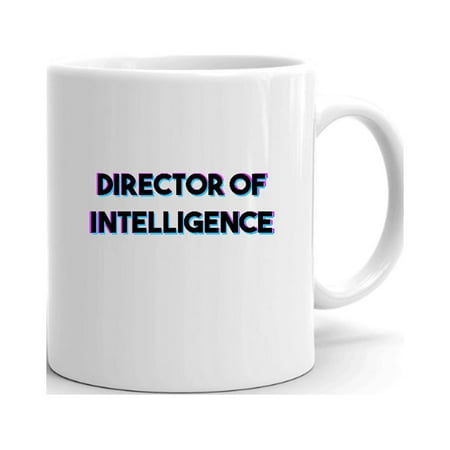 Tri Color Director Of Intelligence Ceramic Dishwasher And Microwave Safe Mug By Undefined Gifts
Tri Color Director Of Intelligence Ceramic Dishwasher And Microwave Safe Mug By Undefined Gifts