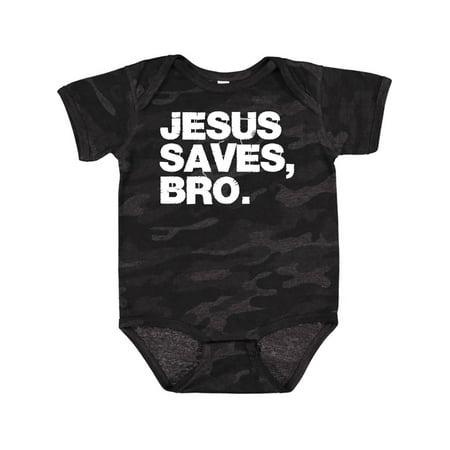 Inktastic Jesus Saves Bro Christian Gift Baby Boy or Baby Girl Bodysuit