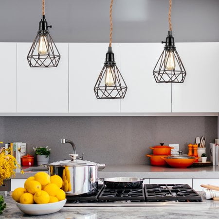 3-Light Cable DIYE 26/E27 Triple Pendant Light Cord Kit with Independent Switch Plug in Hemp Rope Vintage Finish Hanging Lighting Cord(Without Lampshade)
3-Light Cable DIYE 26/E27 Triple Pendant Light Cord Kit with Independent Switch Plug in Hemp Rope Vintage Finish Hanging Lighting Cord(Without Lampshade)
