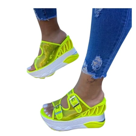 HUPTTEW Casual Womens Open Toe Beach Shoe Buckle Straps Platform Sandals Wedges Slippers
HUPTTEW Casual Womens Open Toe Beach Shoe Buckle Straps Platform Sandals Wedges Slippers