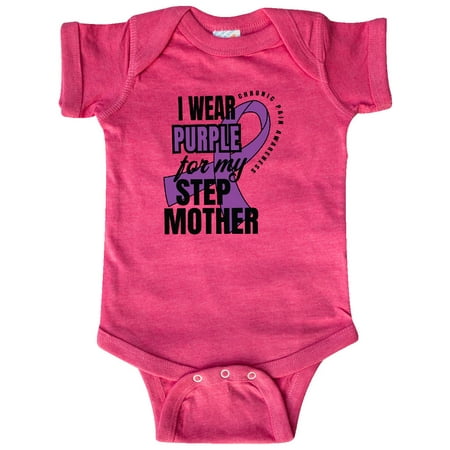 Inktastic Chronic Pain I Wear Purple For My Step Mother Gift Baby Boy or Baby Girl Bodysuit
Inktastic Chronic Pain I Wear Purple For My Step Mother Gift Baby Boy or Baby Girl Bodysuit