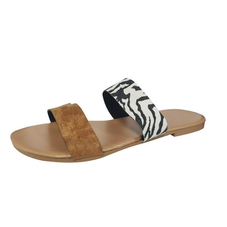 Women s Shoes Roman Style Flat Leopard Slippers Slip-On Fashion Outer Wear Sandals
Women s Shoes Roman Style Flat Leopard Slippers Slip-On Fashion Outer Wear Sandals