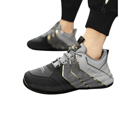 Ritualay Mens Sneakers Comfort Casual Shoe Non-slip Flats Flat Breathable Athletic Shoes Outdoor Walking Lace Up Fashion Sneaker Black Gray 9
Ritualay Mens Sneakers Comfort Casual Shoe Non-slip Flats Flat Breathable Athletic Shoes Outdoor Walking Lace Up Fashion Sneaker Black Gray 9