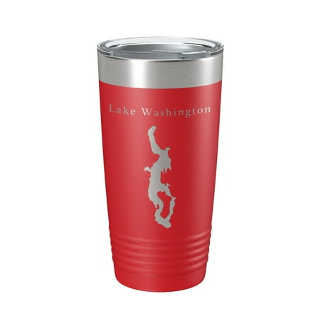 Lake Washington Map Tumbler Travel Mug Insulated Laser Engraved Coffee Cup Seattle Bellevue Washington 20 oz Red
Lake Washington Map Tumbler Travel Mug Insulated Laser Engraved Coffee Cup Seattle Bellevue Washington 20 oz Red