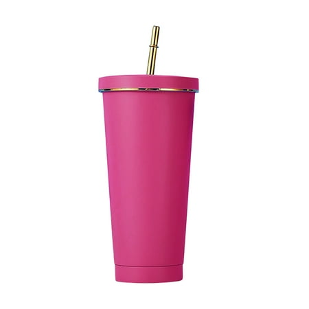 ZTTD Double Layer Stainless Steel Portable Edged Insulation Cup Creative Straw Cup Durable Paint 750ML Kitchen Supplies A
ZTTD Double Layer Stainless Steel Portable Edged Insulation Cup Creative Straw Cup Durable Paint 750ML Kitchen Supplies A