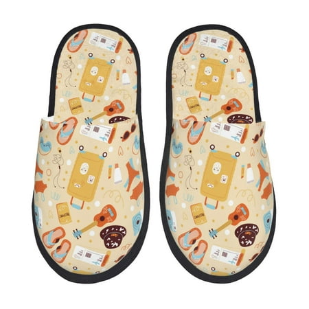 Yiaed Summer Travel Print Unisex House Slippers Slip on Warm Shoes Indoor Outdoor with Anti-slip sole-Medium
Yiaed Summer Travel Print Unisex House Slippers Slip on Warm Shoes Indoor Outdoor with Anti-slip sole-Medium