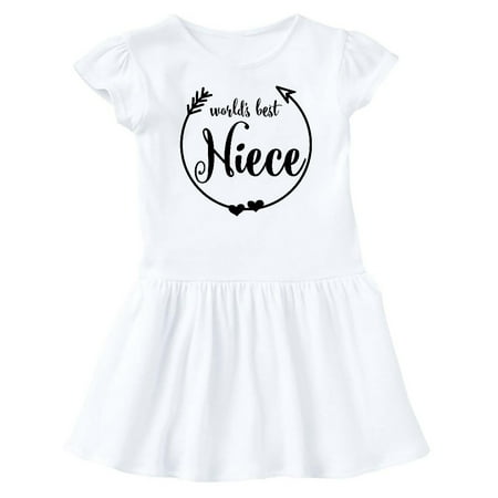 Inktastic World s Best Niece Gift Baby Girl Dress