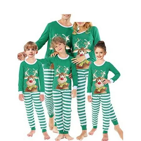 Imcute Family Matching Christmas Pajamas Set Cartoon Elk Print Long Sleeve Tops Striped Pants Sleepwear Homewear
Imcute Family Matching Christmas Pajamas Set Cartoon Elk Print Long Sleeve Tops Striped Pants Sleepwear Homewear